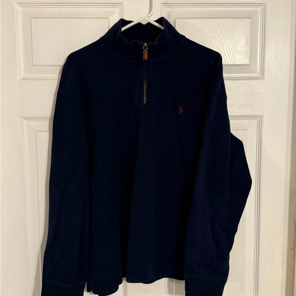 Polo by Ralph Lauren Men's Navy Quarter Zip